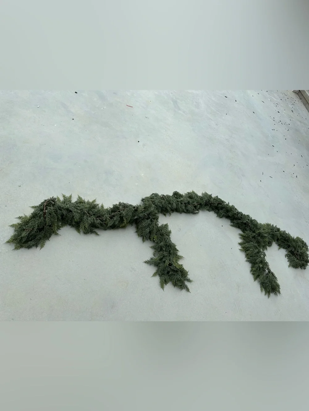 Long Artificial Evergreen Holiday Garland - Green - viral garland